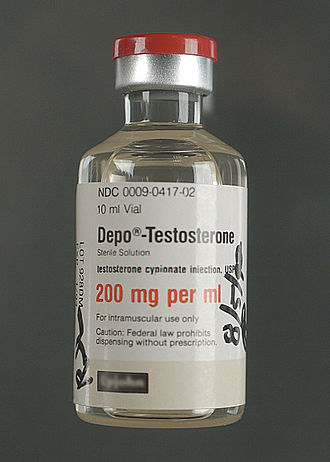 image of testosterone medication to emphasize connection between delayed ejaculation and low testosterone levels in men